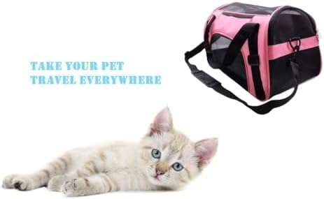 ZaneSun Cat Carrier, Soft-Sided Pet Travel Carrier - Image 6