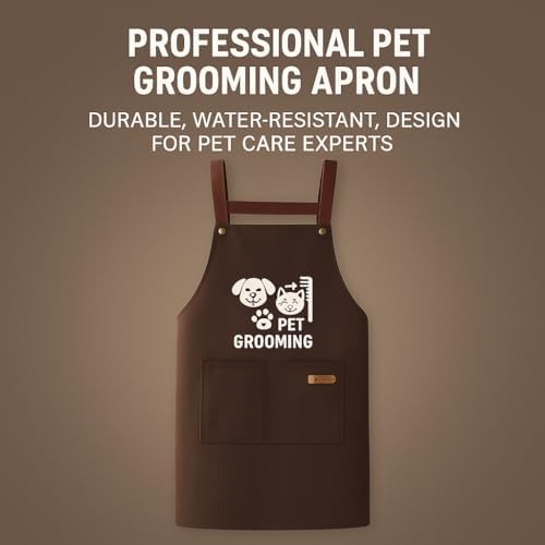 Waterproof Dog Grooming Apron - Image 7