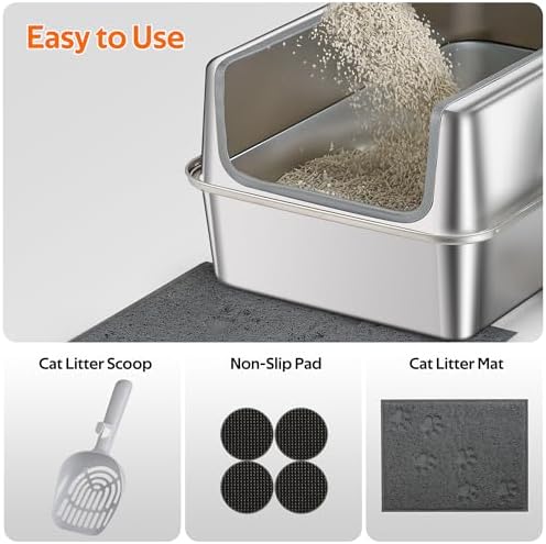 Stainless Steel Litter Box - Image 6