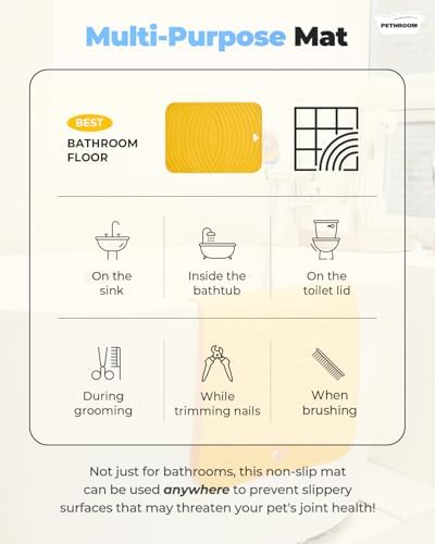 PETHROOM Premium Non-Slip Dog Bath Mat - Image 6