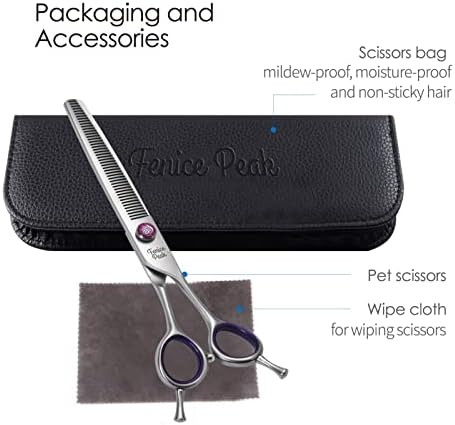 7'' Thinning Dog Grooming Scissors - Image 7