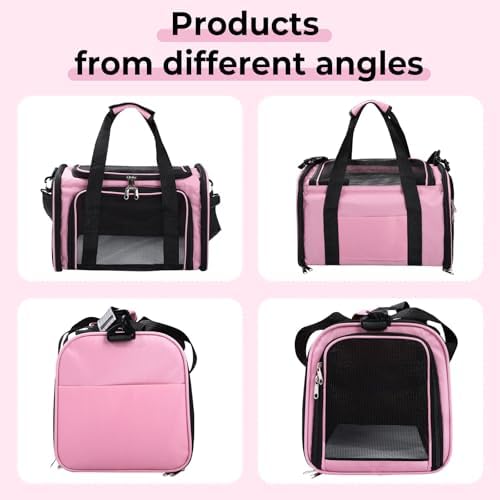 Cat, Dog Carrier for Small Medium Pet Carrier, Soft Sided Dog Bag Up to 12Lbs - Image 6
