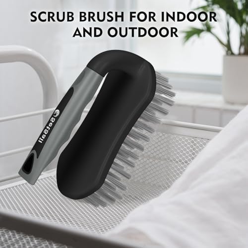 SetSail Scrub Brush, Stiff Bristle Cleaning Scrubber, 2 Pack - Image 7
