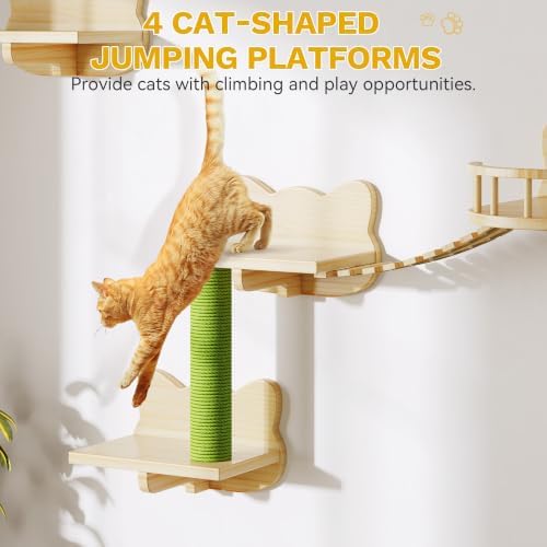 DWVO Cat Wall Shelves and Perches - Image 6