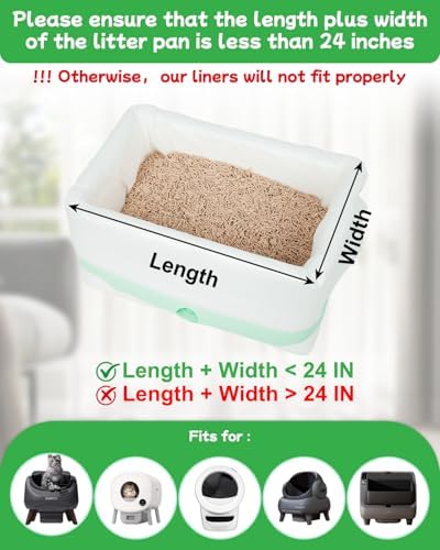 140 Count Cat Litter Bags Liners - Image 6