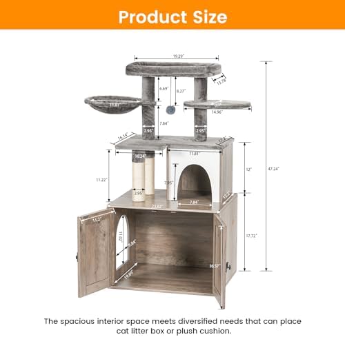 Snughome Cat Litter Box Enclosure - Image 7