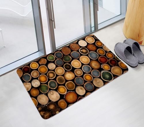 Memory Foam Bath Mat Flannel Non-Slip Floor Carpet 29x17in - Image 7