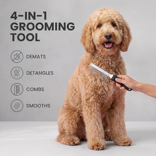 POODLIE Poodle Pet Dog Combs for Grooming Matting - Image 7
