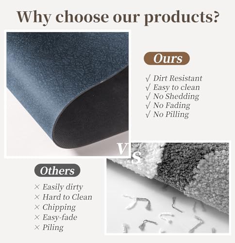 Long Bath Rugs 47x17-Diatomaceous Earth Stone Bath Mats - Image 6