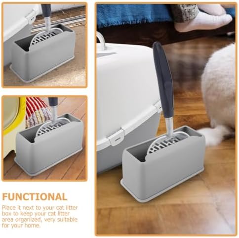 Cat Litter Scoop Holder Plastic Storage Stand - Image 6