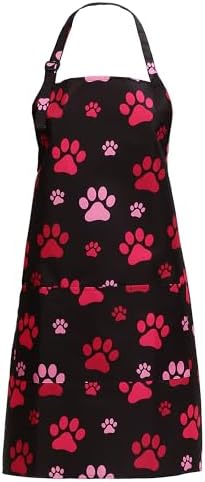 Plum Hill Waterproof Dog Grooming Apron, Groomer Apparel, Pet Washing Smocks - Image 7
