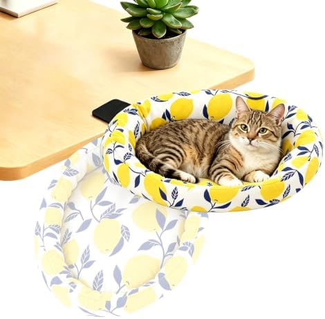 Pawaboo Cat Desk Bed, Sunken Cats Hammock by Pawaboo