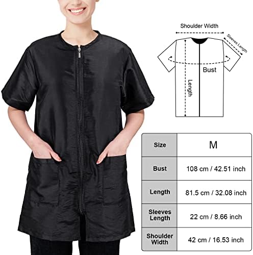 Noverlife Round Neck Pet Grooming Smock - Image 7