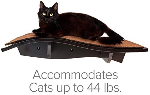 Arf Pets Cat Perch, Wall-Mounted Wooden Shelf - Image 5