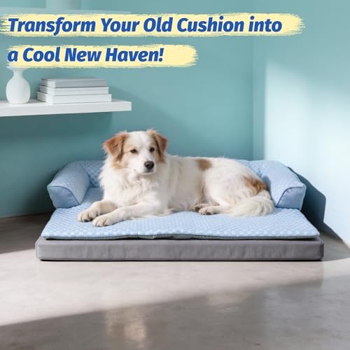 WATANIYA PET Cooling Dog Bed, Washable Cooling Mat - Image 7