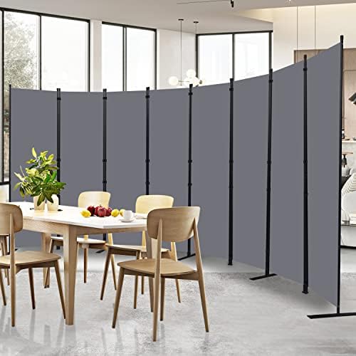 8 Panel Wide Room Divider Wall Screen by HOMSCREENER