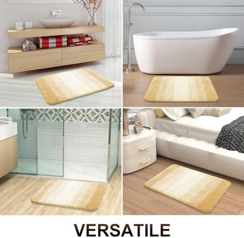 OLANLY Bathroom Runner Rug 70x24, Extra Soft Absorbent Microfiber Bath Rugs - Image 7