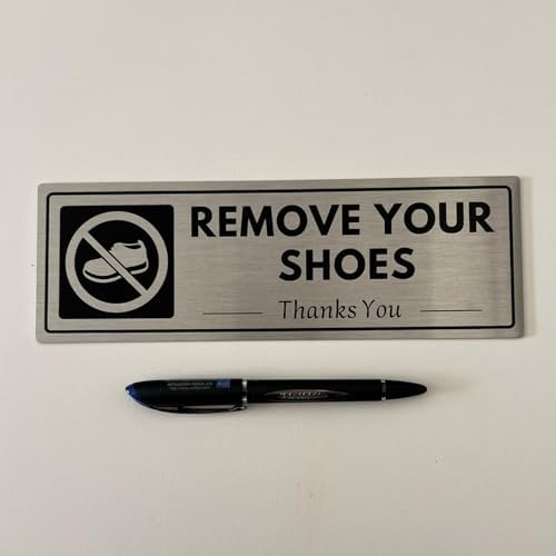 Remove Your Shoes Sign - Image 5