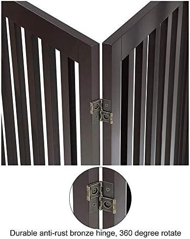 unipaws 36”H Free Standing Pet Gate - Image 6