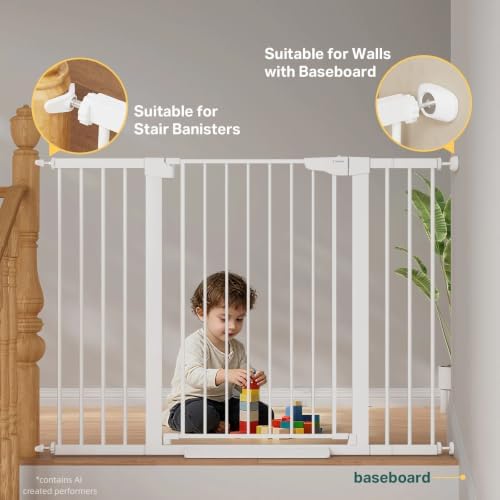 Cumbor 36 in Extra Tall Baby Gate - Image 6