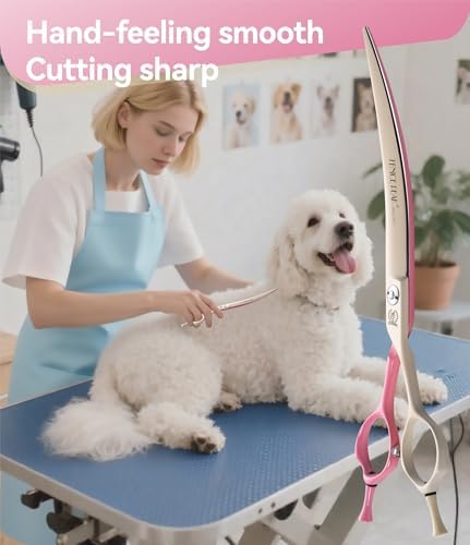 Curved Dog Grooming Scissors - Image 7