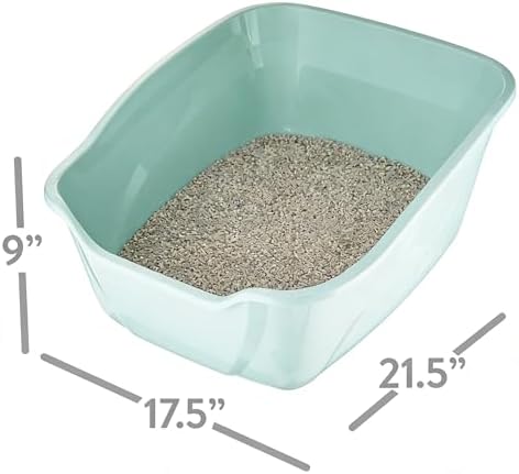 Cat Litter Box, Extra Large Open Top Litter Pan - Image 6