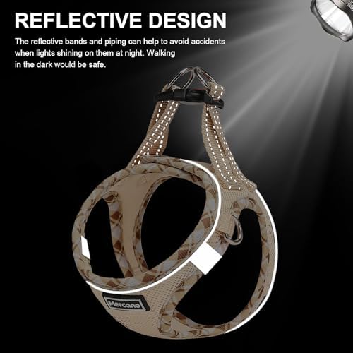 Mercano Soft Mesh Dog Harness and Leash Set, Step-in Reflective Breathable - Image 6