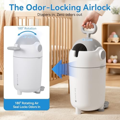 Cat Litter Trash Can, 12L Indoor Litter Disposal Bin - Image 7