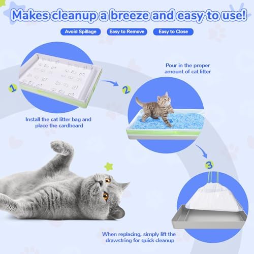 Cat Litter Liners with Anti-scratch Cardboard - Image 6