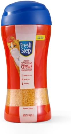 Fresh Step Cat Litter Crystals Deodorizer, Summer Breeze, 15 Oz - Image 7