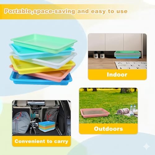 6 Pcs Kitten Litter Boxes, Low Entry Litter Box - Image 7