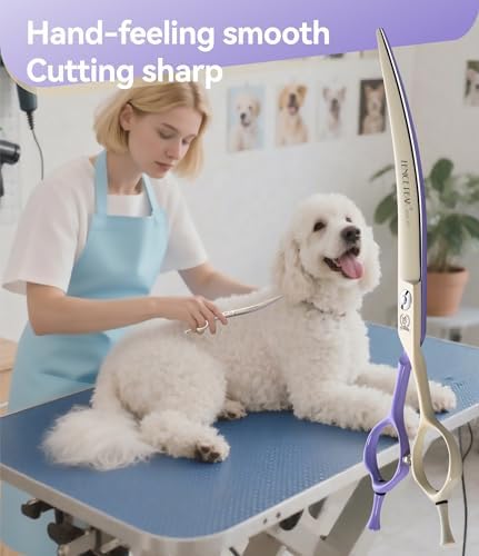 Curved Dog Grooming Scissors - Image 7