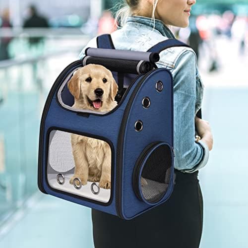 Expandable Cat Carrier Backpack, Large Space, Airline Approved, 18 lbs - Image 7