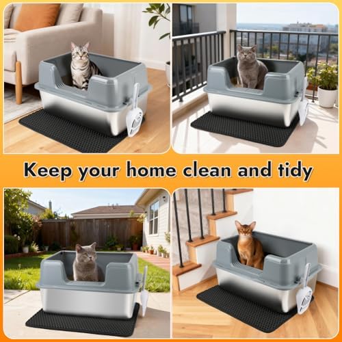 Vivifying XL Stainless Steel Litter Box - Image 6