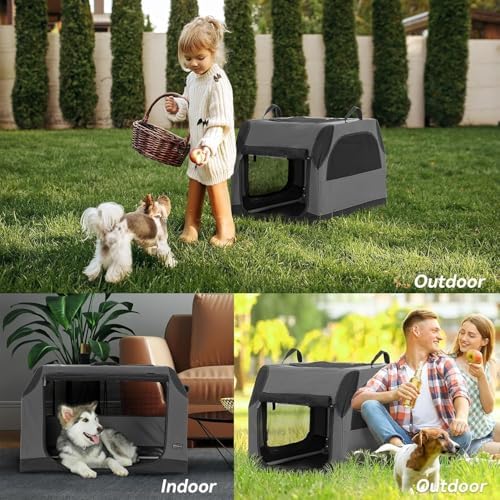 PETSFIT Collapsible Dog Crate, Portable Dog Crate - Image 7
