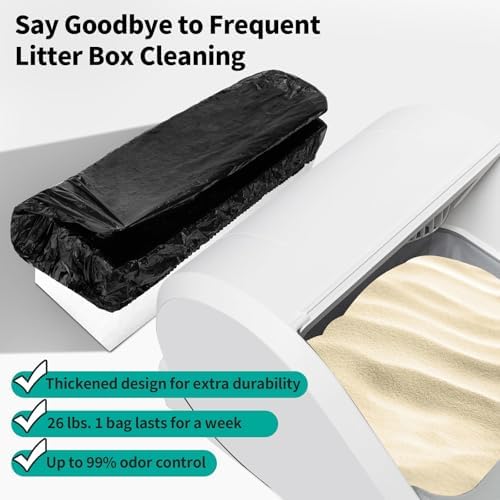 100 Pcs Trash Bags for Popur X5 Litter Box - Image 6