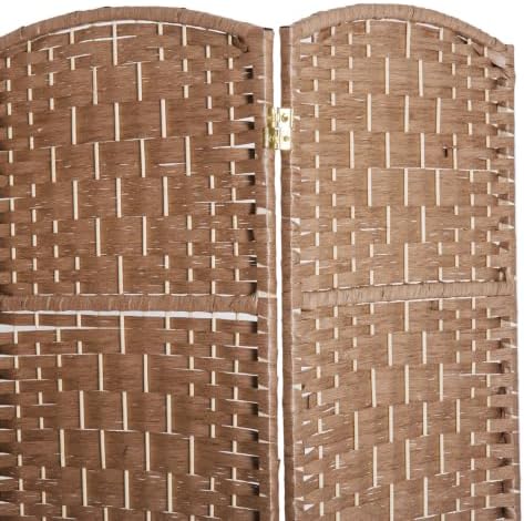 HOMCOM Room Divider 6-Panel, 6FT-Tall Folding Privacy Screen - Image 6
