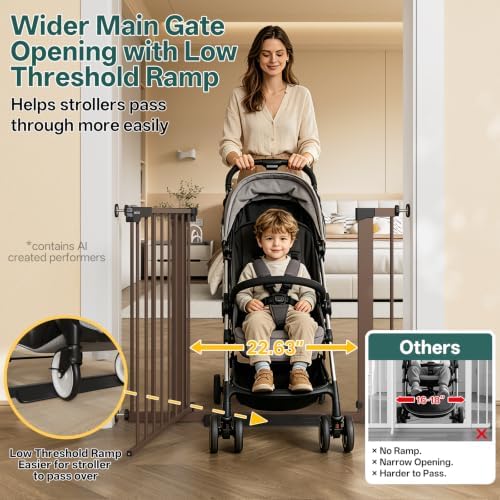 InnoTruth 29.6-39.1 in Wide Baby Gate - Image 6