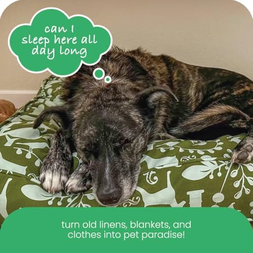 Molly Mutt Light Green Dog Bed Cover, Non-Toxic & 100% Cotton - Image 7