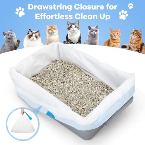 cumrige 60 Pack Cat Litter Liners - Image 6