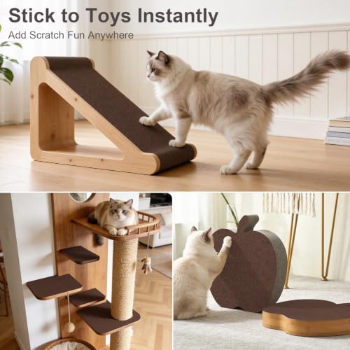 Small Cat Scratcher, 23.6x11.8 Cat Scratch Furniture Protector - Image 7
