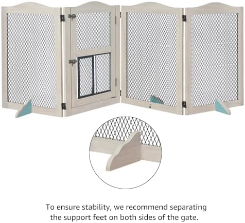 beeNbkks Freestanding Dog Gate - Image 7
