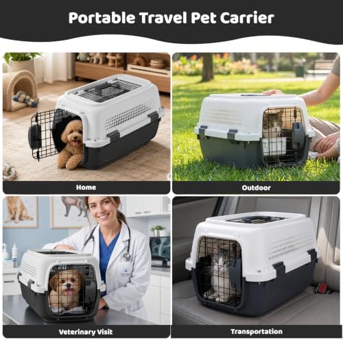 Athena Collection 23" Hard-Sided Pet Carrier - Image 7