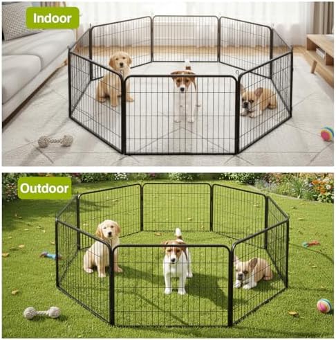BestPet | Dog Playpen | 24", 8 Panels | Heavy Duty Metal Pet Exercise Pen - Image 7