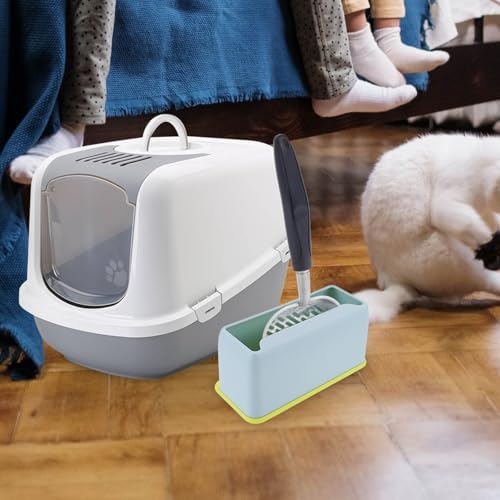 Ipetboom Cat Litter Scoop Holder Universal Plastic Base Compact Design - Image 7