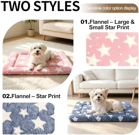 Dog Bed Mat, Reversible Crate Pads - Image 7