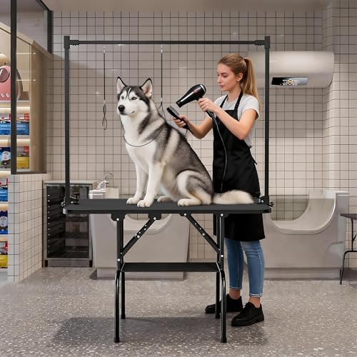 36-Inch Dog Grooming Table, Foldable Pet Grooming Table - Image 7