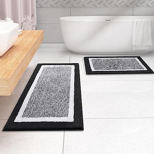 OLANLY Bathroom Runner Rugs 59x24, Extra Long Bath Mats - Image 7