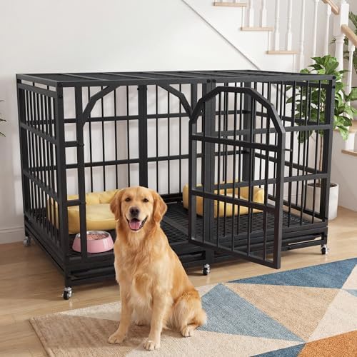 Asee'm 48 Inch Heavy Duty Dog Crate - Image 7