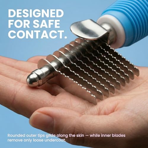 Poodle Dematting Fur Rake Comb Brush - Image 7